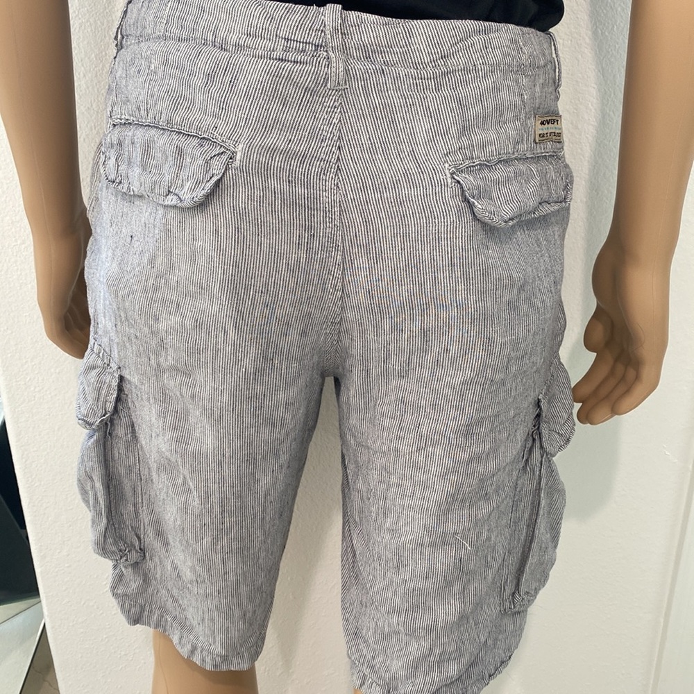 Mens 40Weft Linen Shorts in Size 34 - Picture 4 of 9